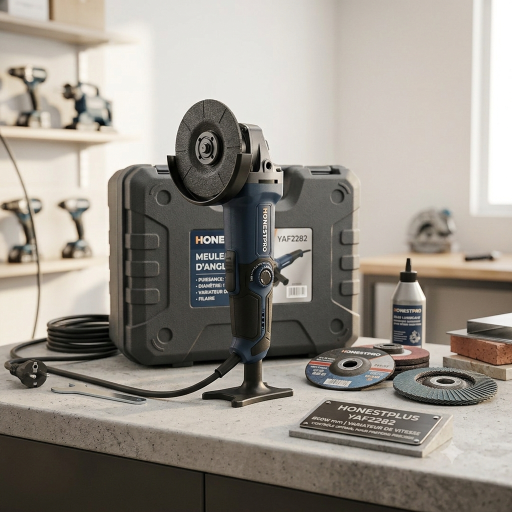 MEULEUSE HONESTPLUS YAF2282 – 900W Ø115 mm